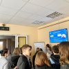 Сьогодні співробітники кафедри міжнародної економіки зустрілися із школярами та їхньою вчителькою  із Ліцею 240 «Соціум» міста Києва 