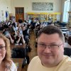 Профорієнтаційна зустріч Факультету економіки та управління Київського столичного університету імені Бориса Грінченка зі студентами Київського фахового коледжу архітектури, будівництва та управління