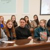 Зустріч студентів першого курсу Факультету економіки та управління з  командою «Київ мілітарі хаб»