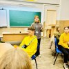 В рамках соціального проєкту “З Києвом і для Києва” відбулося заняття для учнів Ліцею №104 ім. Ольжича