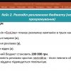 Розподілу рекламного бюджету з використанням моделей нелінійного програмування 